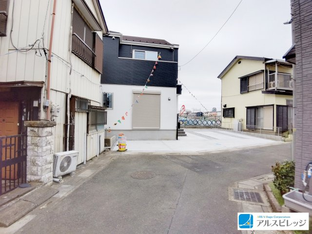 新築／富士見市上沢2期の前面道路含む現地写真|2026年3月撮影