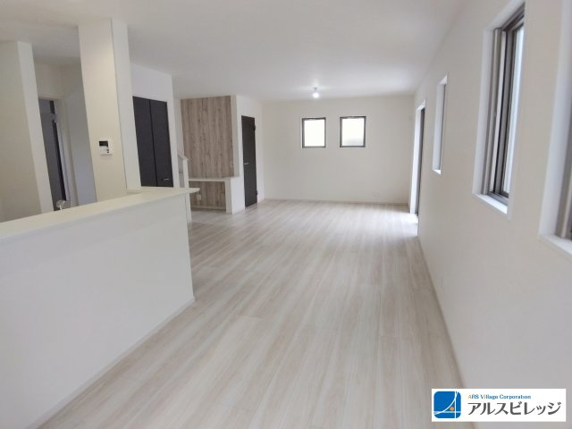 新築／富士見市上沢2期の居間・リビング|広々21帖超のLDK