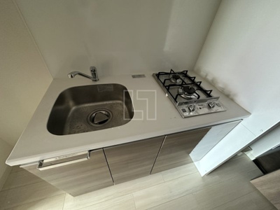 【キッチン】 | プレサンス難波インフィニティ | プレサンス難波インフィニティ　２口ガスシステムキッチン