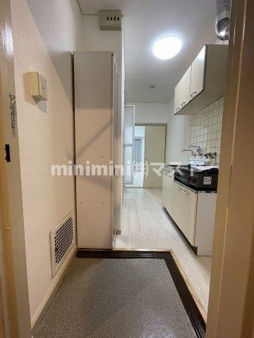 奥内阿波座駅前マンションの玄関