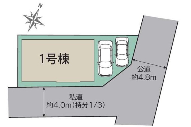 【区画図】さいたま市北区大成町４丁目　全１棟