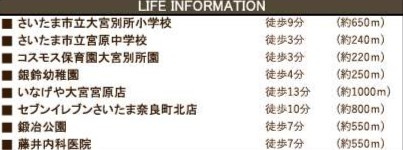 【周辺】さいたま市北区別所町９期