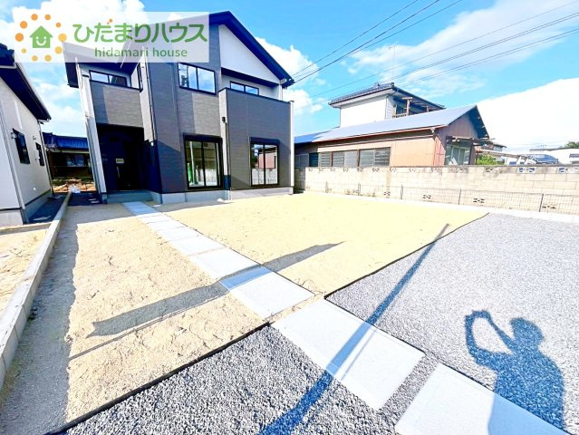 【庭】 | 下妻市下栗1期　新築戸建　2号棟 | 南道路に面しているので日当たり良好☆光が差し込む明るい暮らしが可能です(^^)/