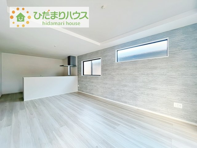 【居間・リビング】 | 下妻市下栗1期　新築戸建　2号棟 | 大型テレビに大型ソファー(^^)どんなインテリアにしますか？