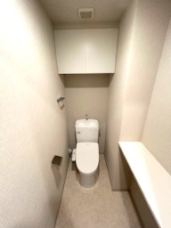 スプランディッド江坂Ⅲのトイレ|コンパクトで使いやすいトイレです