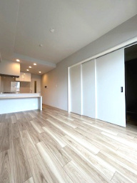 スプランディッド江坂Ⅲの居間・リビング|ゆったり過ごせるリビングです