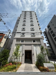 スプランディッド江坂Ⅲの外観|外はこのようになっています