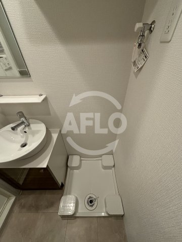 JMFレジデンス桜ノ宮のその他共用部分|JMFレジデンス桜ノ宮　洗濯機置き場