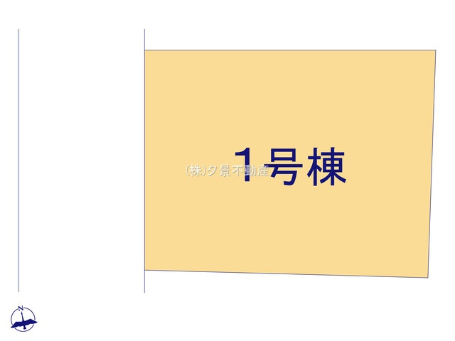 《仲介手数料無料》朝霞市本町１丁目23-11(全1戸)新築一戸建てFiTの区画図