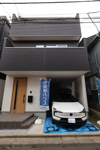 《仲介手数料無料》朝霞市本町１丁目23-11(全1戸)新築一戸建てFiTの外観|撮影日 2025年11月23日 9:00 曇り