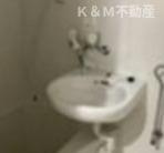 北小金ハイツの洗面所|ゆったりとスペースのある洗面所
同タイプ反転間取り