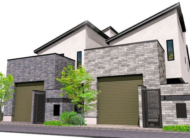 新築分譲［ミラクラス大倉山］の完成予想図|【完成予想図】外観パース（ＣＧイメージ）