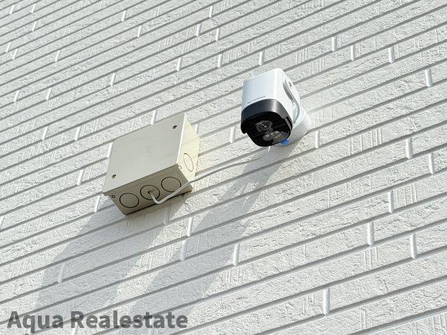 丸亀市土器町東３丁目の新築一戸建の防犯設備