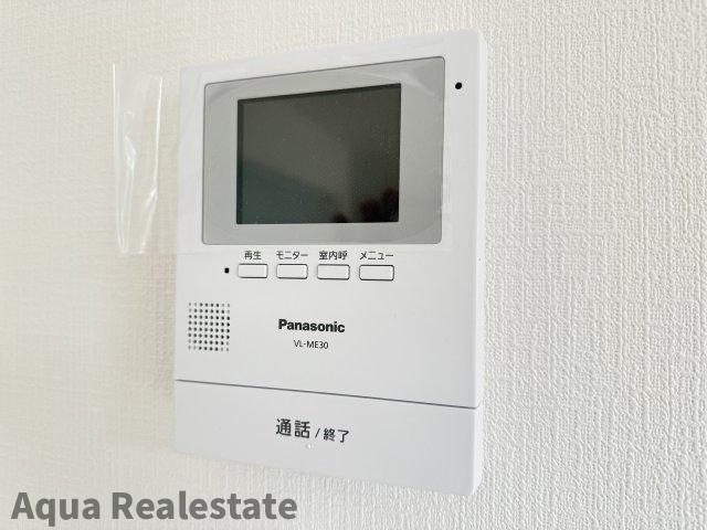 丸亀市土器町東３丁目の新築一戸建の防犯設備