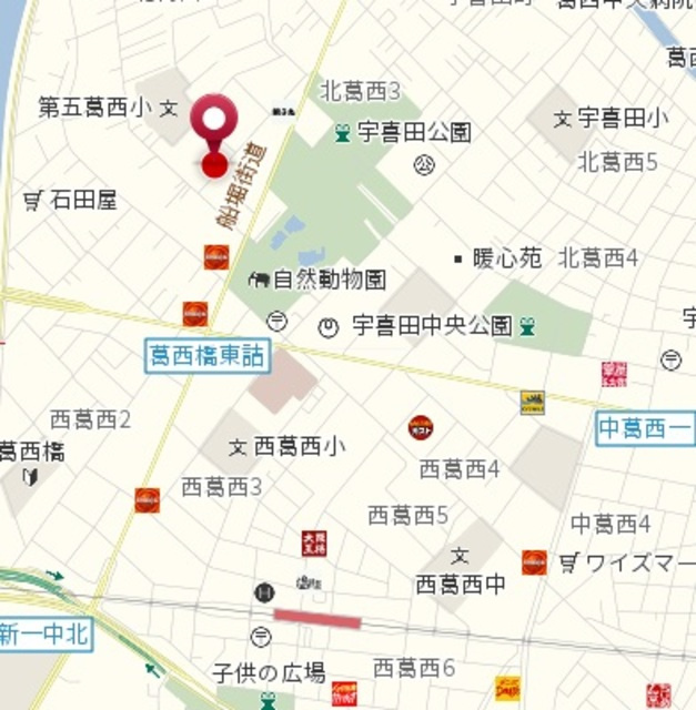 Ｋハイム２の地図|★案内図★