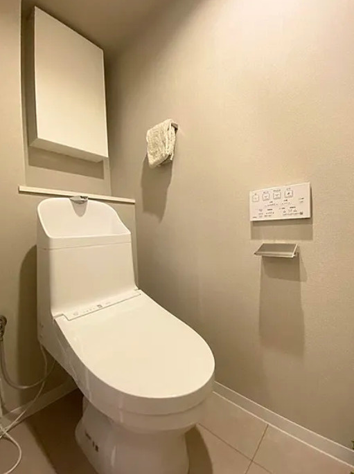 ヴィラージュヴェール８番館のトイレ|トイレです