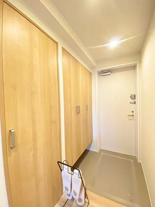 ヴィラージュヴェール８番館の玄関|毎日通る玄関はこちらです