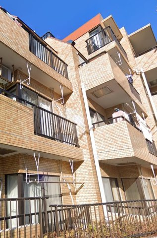 ライオンズマンション高幡不動の外観|おしゃれな外観です