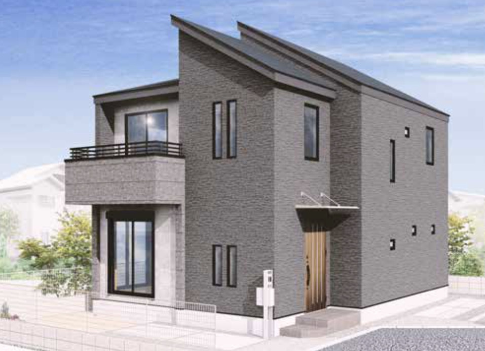 【仲介手数料無料】所沢市上新井１期全１棟　所沢市の新築住宅なら西武ハウジングの外観パース