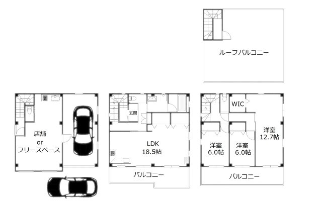守口市金田町2丁目　一戸建ての間取り|間取り図はいかがですか？ご希望を叶える間取りですか？リビングの広さは？水回りの位置は？カウンターキッチン？など色々な情報が集約されています。弊社ではリフォームなどのご相談も承っております。