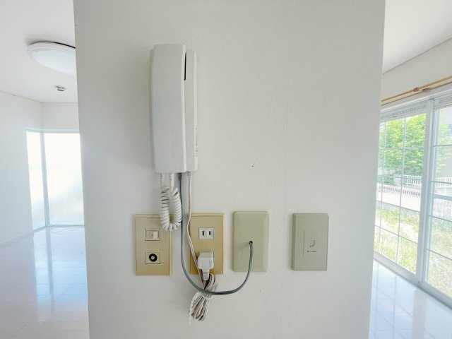 中古戸建・収納豊富　郡山市富田町上鶴蒔田の防犯設備