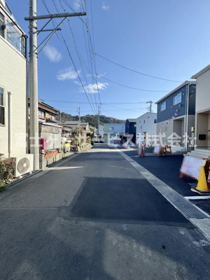 【前面道路含む現地写真】 | 静岡市葵区上伝馬 3期 新築一戸建て 6号棟 | 前面道路含む現地写真です