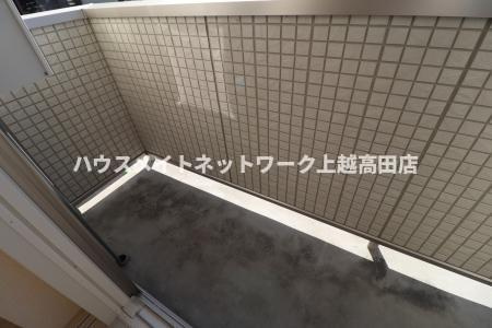 レフィナード Ｂのバルコニー|バルコニー