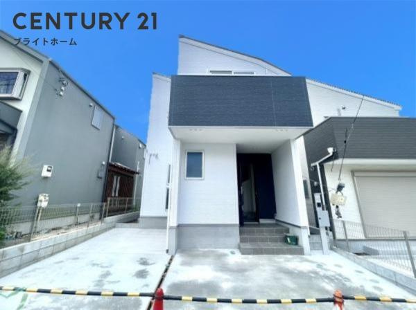 横浜市旭区金が谷１丁目の新築一戸建の外観|陽当りの良さが伝わります！
是非、現地にてご確認下さい。