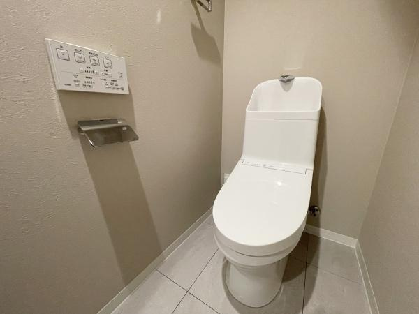 エンゼルハイム大森南のトイレ|トイレの内装まで、スタイリッシュさにこだわりました