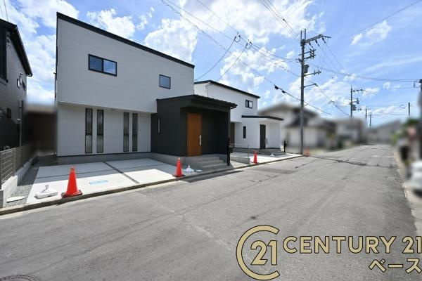 橿原市葛本町 ２号地 ／新築一戸建の前面道路含む現地写真|■現地撮影写真■小・中学校まで徒歩圏内とお子様の通学も安心！