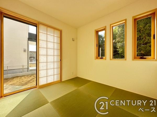 ファーストタウン大野 ２号棟 ／新築一戸建の和室|■現地撮影写真■ほっこり落ち着ける和室！客間としてもご利用いただけます！