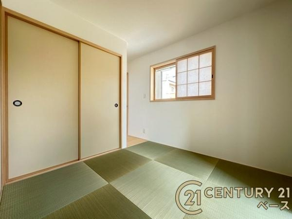 ファーストタウン大野 ５号棟 ／新築一戸建の和室|■現地撮影写真■ほっこり落ち着ける和室！客間としてもご利用いただけます！