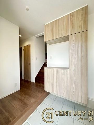 ファーストタウン大野 ５号棟 ／新築一戸建の内装|■現地撮影写真■こちらは玄関から見た廊下部分です！