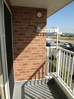 コート・サンモールのバルコニー