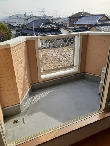 サンシャイン姫島Ａのバルコニー