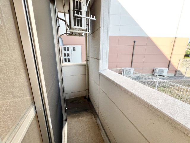 リバテンハイツのバルコニー|※別部屋参考写真