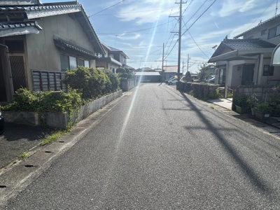【前面道路含む現地写真】 | 淀江町佐陀　戸建