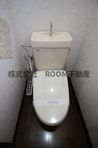 コーポフォレストのトイレ|落ち着いたトイレです