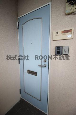 コーポフォレストの玄関|落ち着いた玄関です