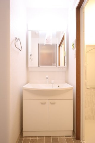 菊池郡菊陽町大字津久礼の賃貸マンションの洗面所