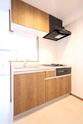 菊池郡菊陽町大字津久礼の賃貸マンションのキッチン