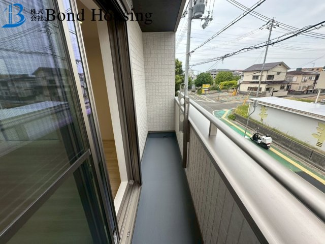 山電　林崎松江海岸駅徒歩３分　明石市貴崎２丁目　新築戸建のバルコニー