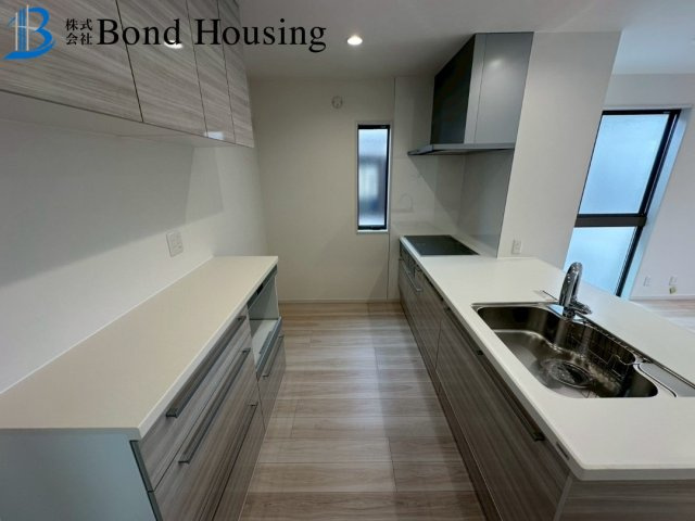 山電　林崎松江海岸駅徒歩３分　明石市貴崎２丁目　新築戸建のキッチン