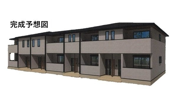 メイプルハイツの外観|外観です