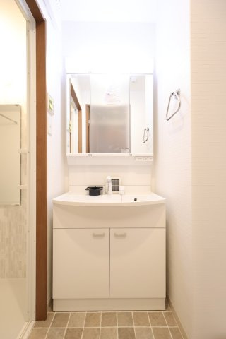 菊池郡菊陽町大字津久礼の賃貸マンションの洗面所