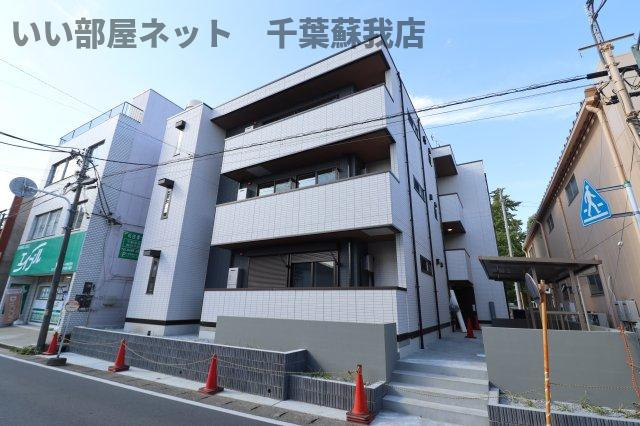 レ・セーナ八幡の外観|外はこのようになっています