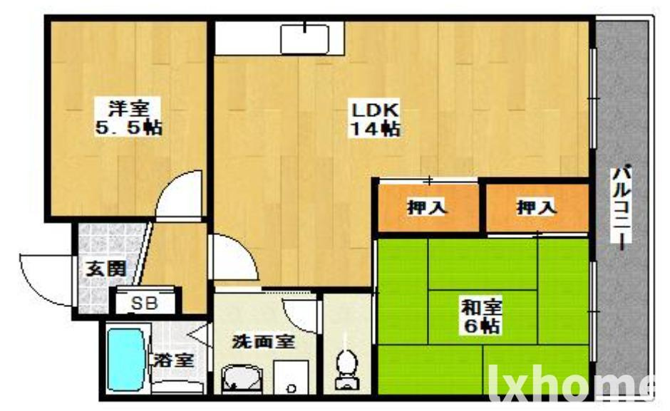 エミネンス千里の間取り