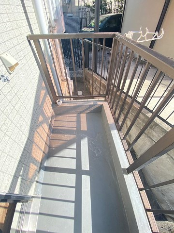 サンロイヤル神垣のバルコニー