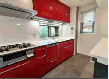 ローレルコート立花町のキッチン