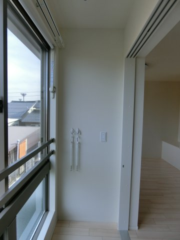 グランドアークⅡのバルコニー